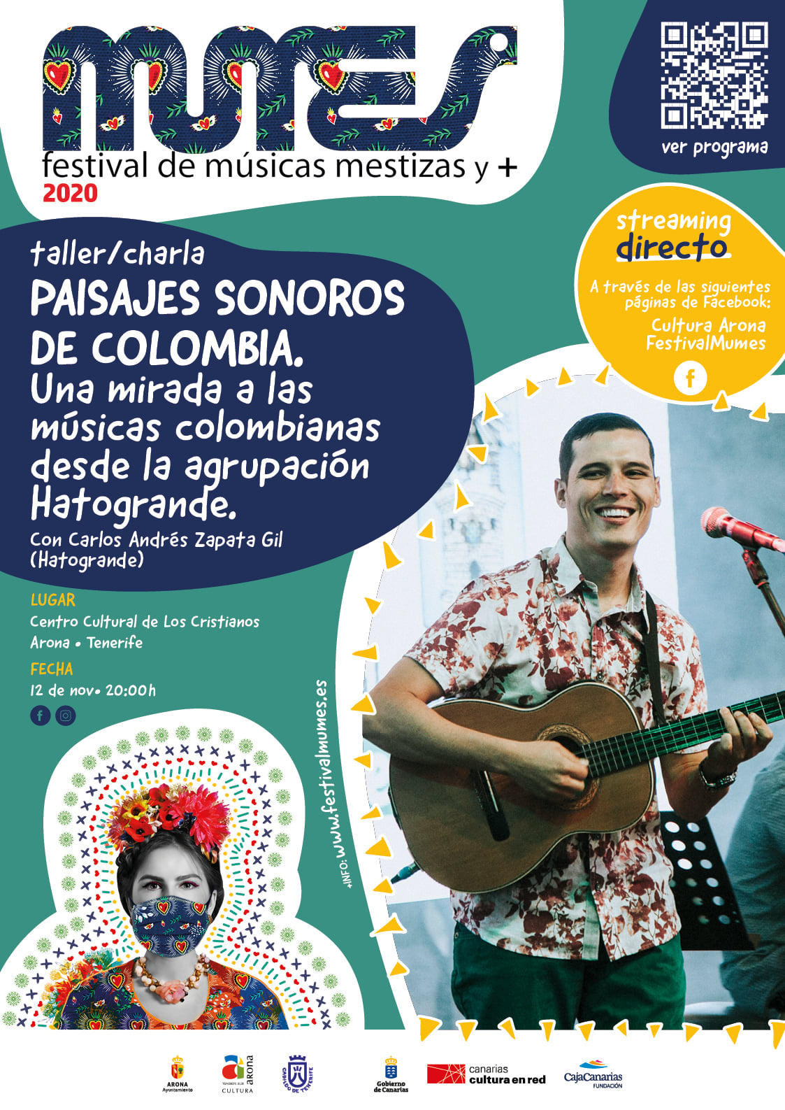MUMES 2020: Taller / Charla Paisajes Sonoros de Colombia. Una mirada a las músicas colombianas desde la agrupación Hatogrande