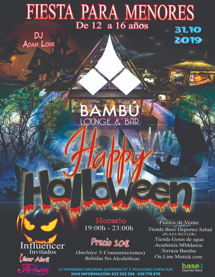 Halloween 2019 - Fiesta para menores