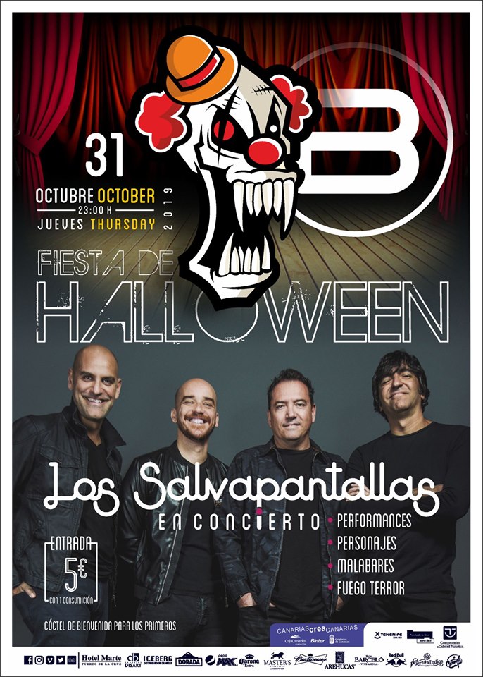 Halloween en Blanco Bar Tenerife