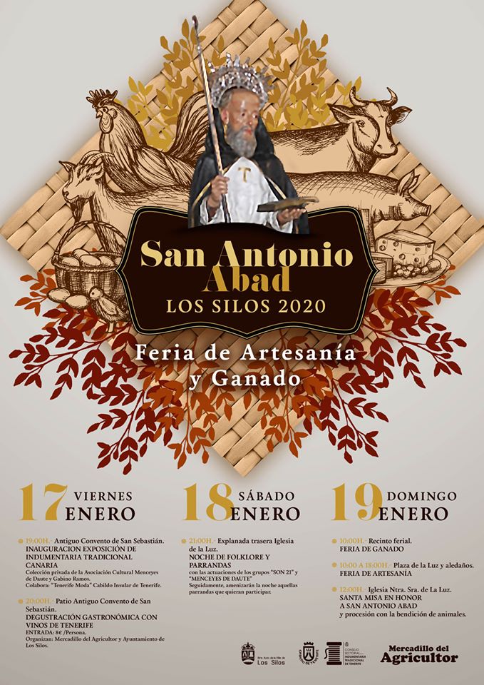 Feria de Ganado y Artesanía San Antonio Abad los silos 2020