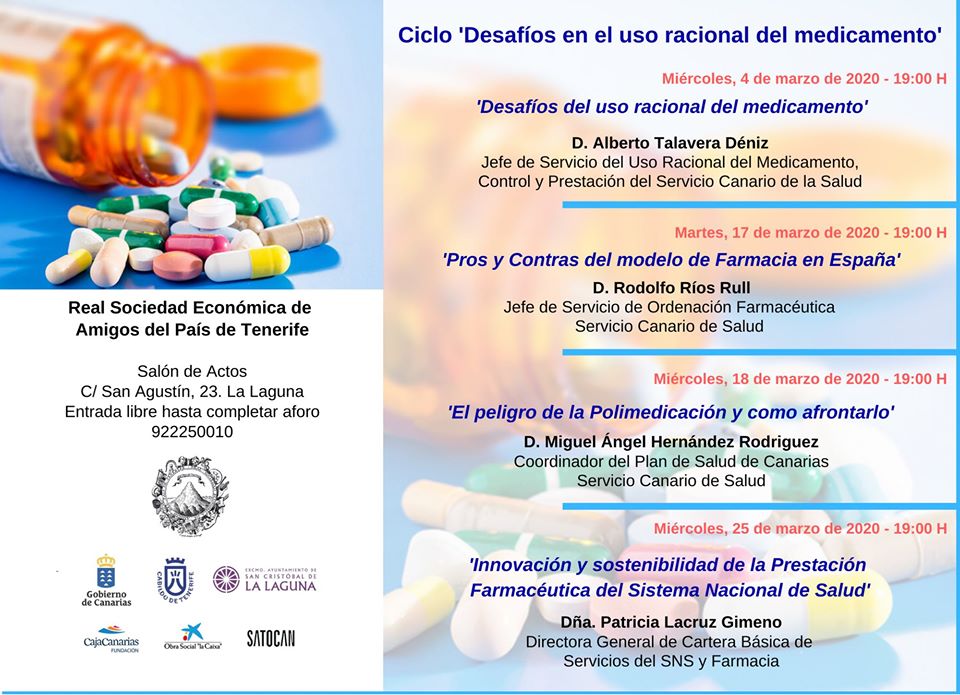 Programa Desafíos del uso racional del medicamento real sociedad tenerife