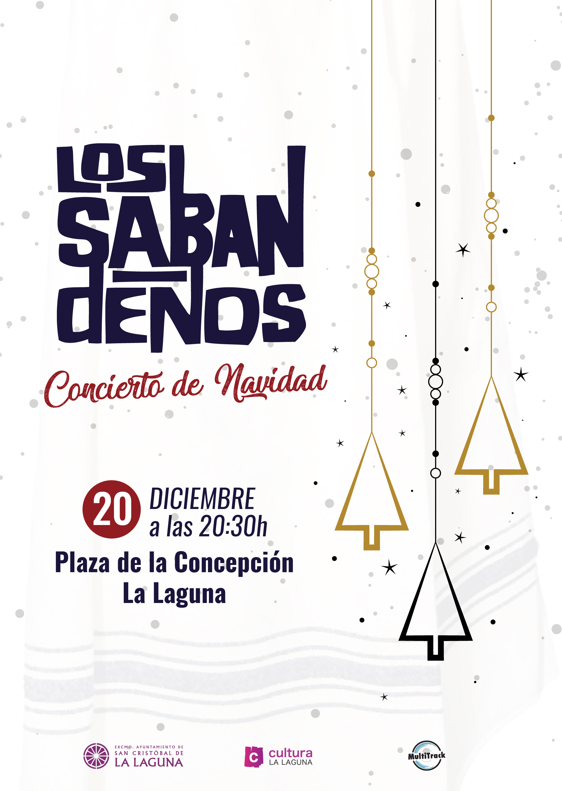 Concierto Navidad Sabandeños plaza concepcion laguna diciembre 2019