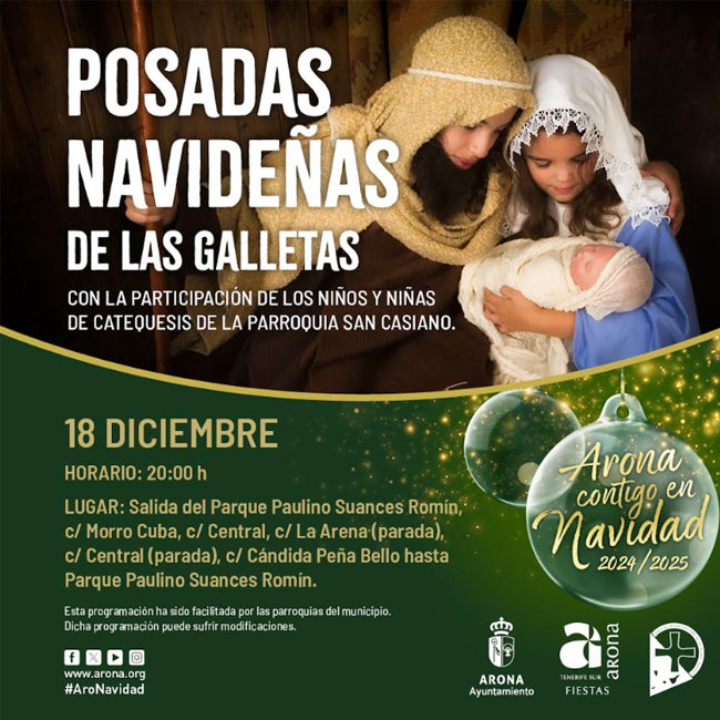 posadas navideñas arona 2024